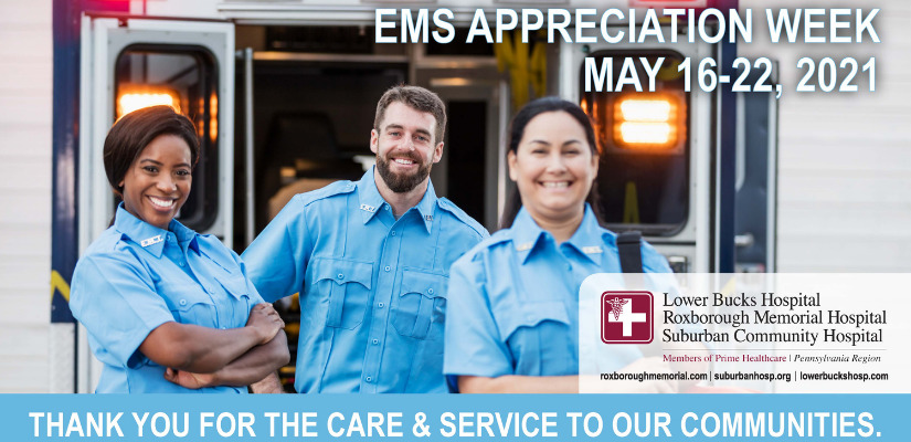 Prime Healthcare Pennsylvania Region Hospitals Give Thanks to Emergency Medical Services Workers During EMS Week