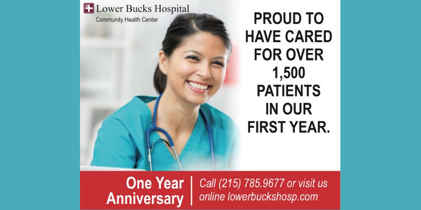 Lower Bucks Hospital’s Community Health Center Celebrates One-Year Anniversary