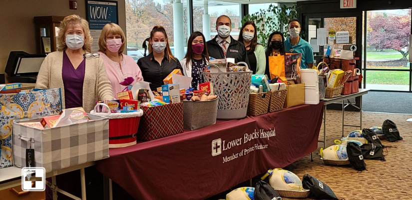 Lower Bucks Hospital Donates Thanksgiving Meals to Those in Need